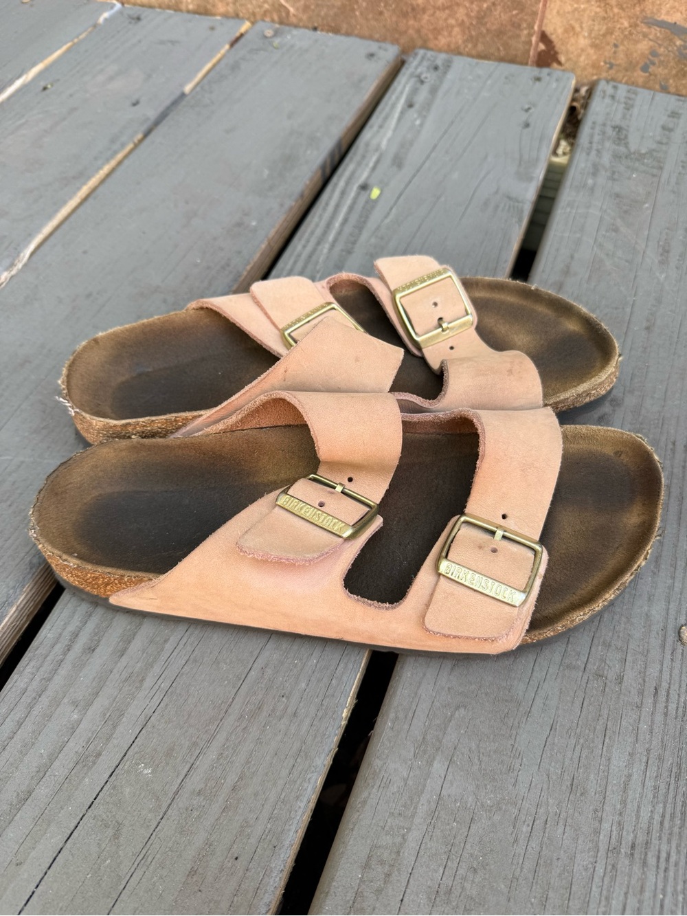 Birkenstock Arizona Soft Footbed Sandal in Sandcastle 40